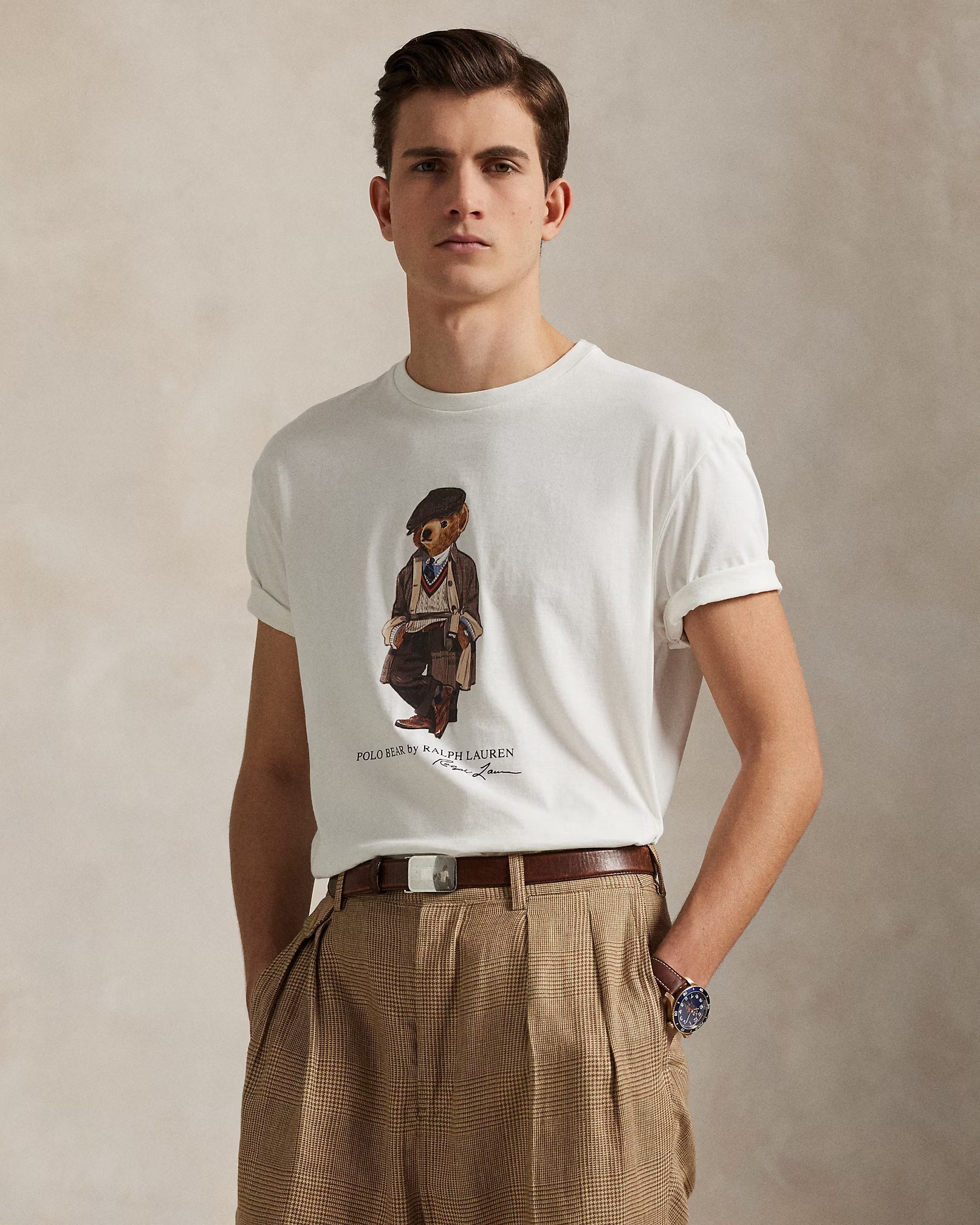 RL Polo Bear Jersey T-Shirt Classic Fit - Imagem 1