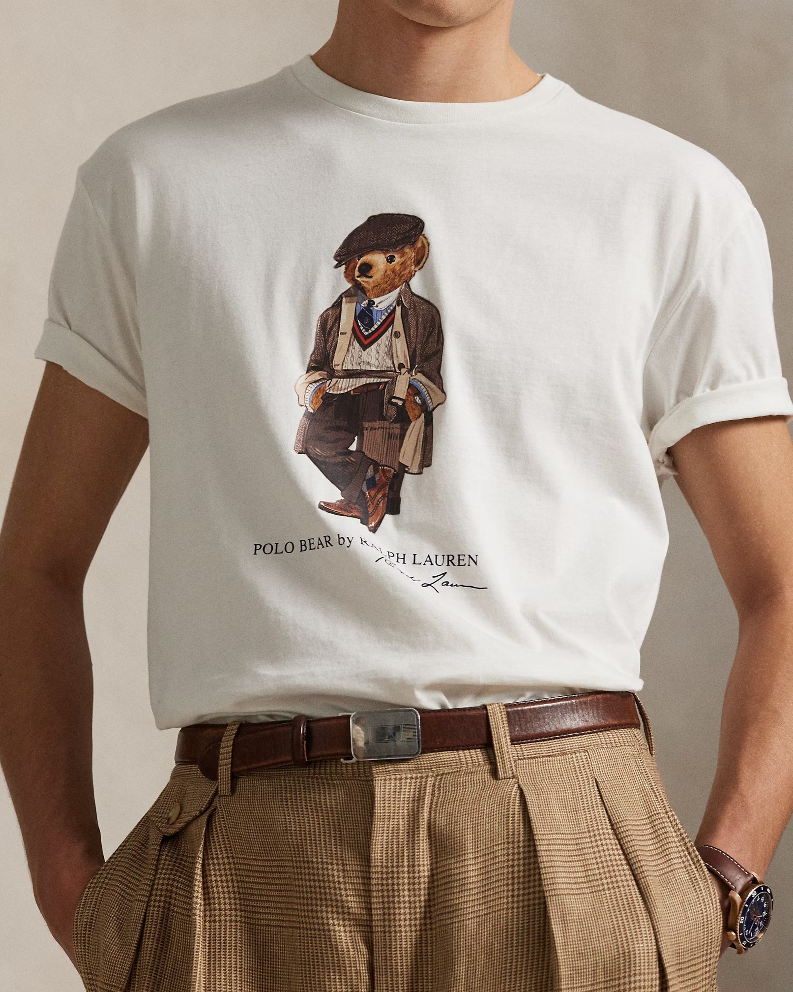 RL Polo Bear Jersey T-Shirt Classic Fit - Imagem 5
