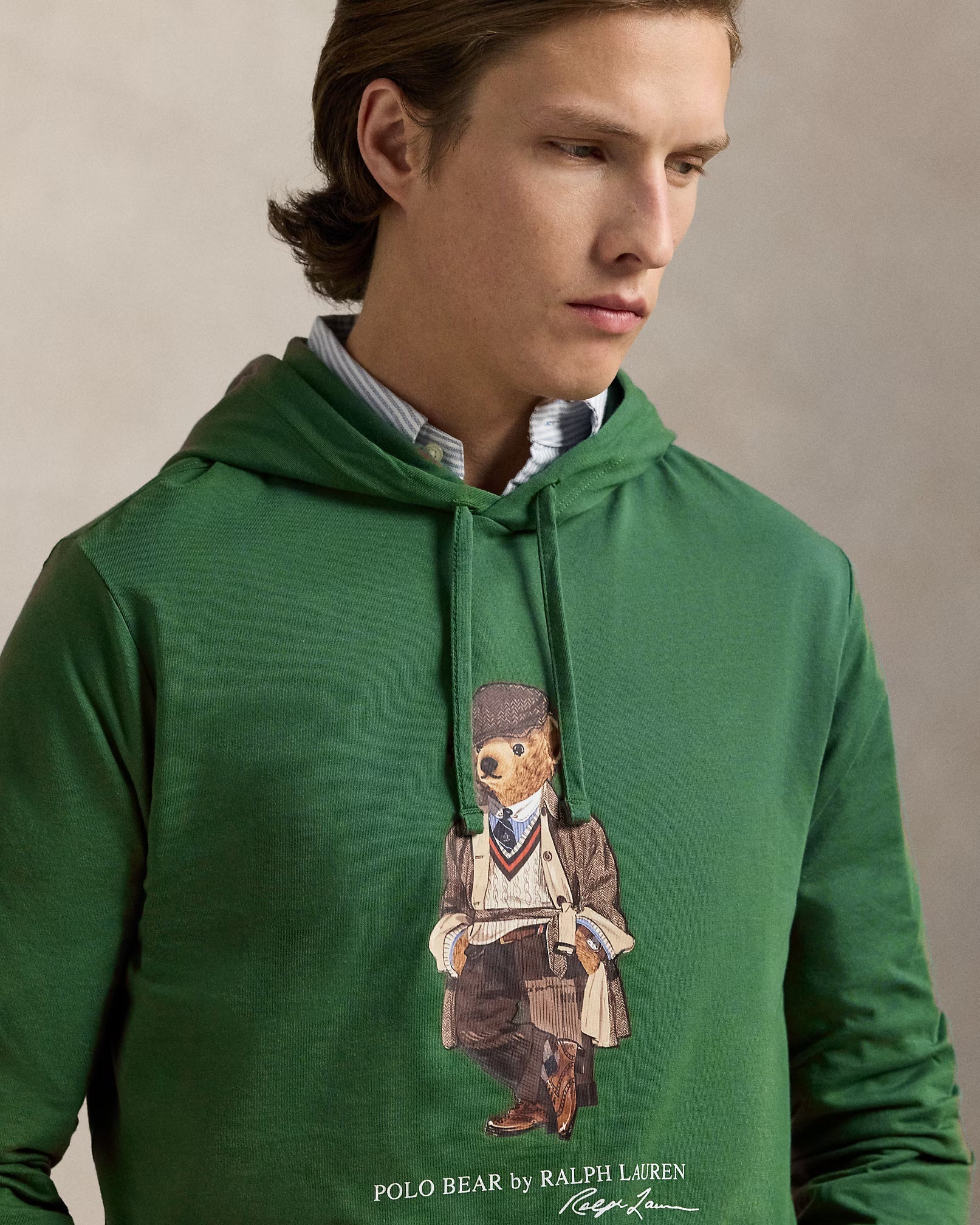 RL Polo Bear Jersey Hoodie T-Shirt - Imagem 5