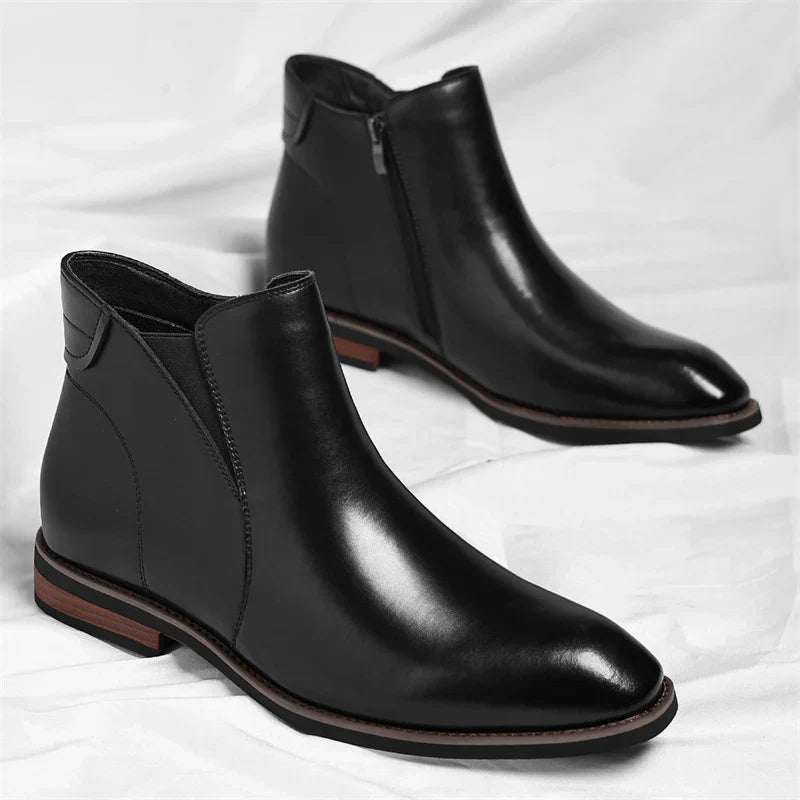 Cristiano Leather Chelsea Boots