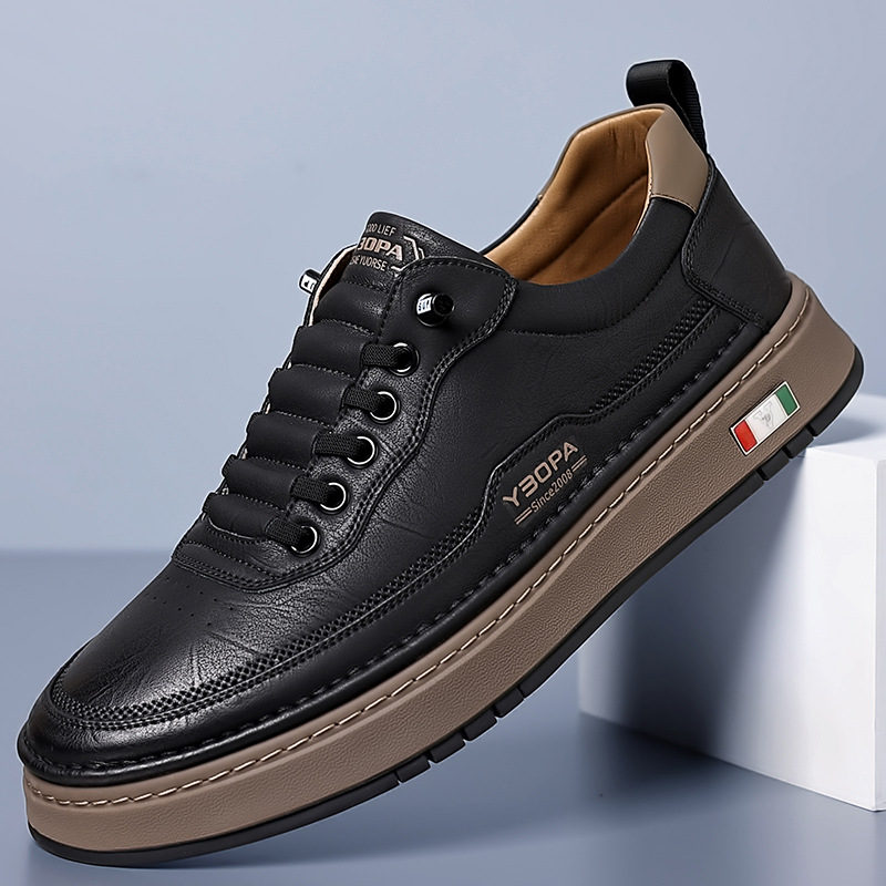 Lucetti Genuine Leather Sneakers - Imagem 18