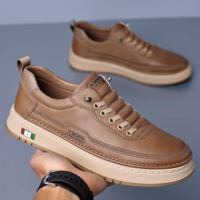 Lucetti Genuine Leather Sneakers - Imagem 4