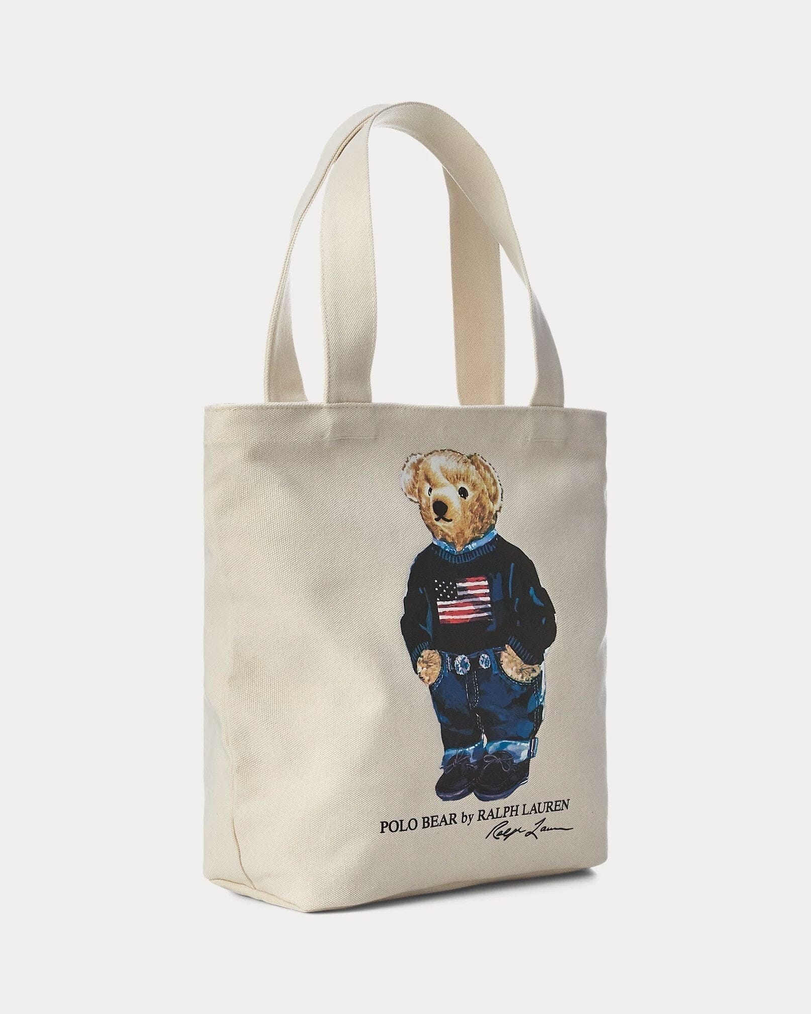 RL Polo Bear Cotton Canvas Tote - Imagem 2