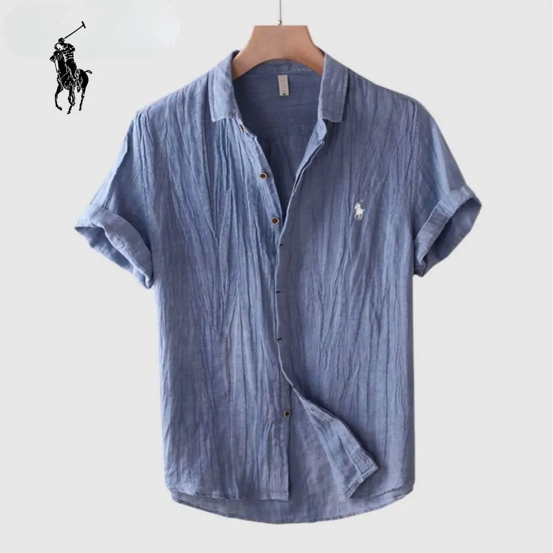 RL Portofino Easy Linen Shirt - Imagem 1