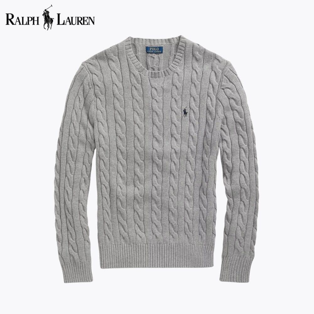 RL Cable-Knit Cotton Jumper - Imagem 3