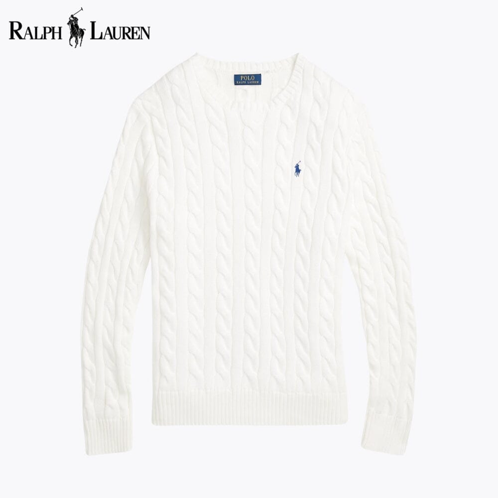 RL Cable-Knit Cotton Jumper - Imagem 4