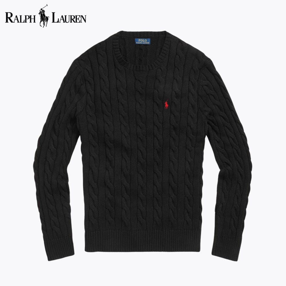 RL Cable-Knit Cotton Jumper - Imagem 5
