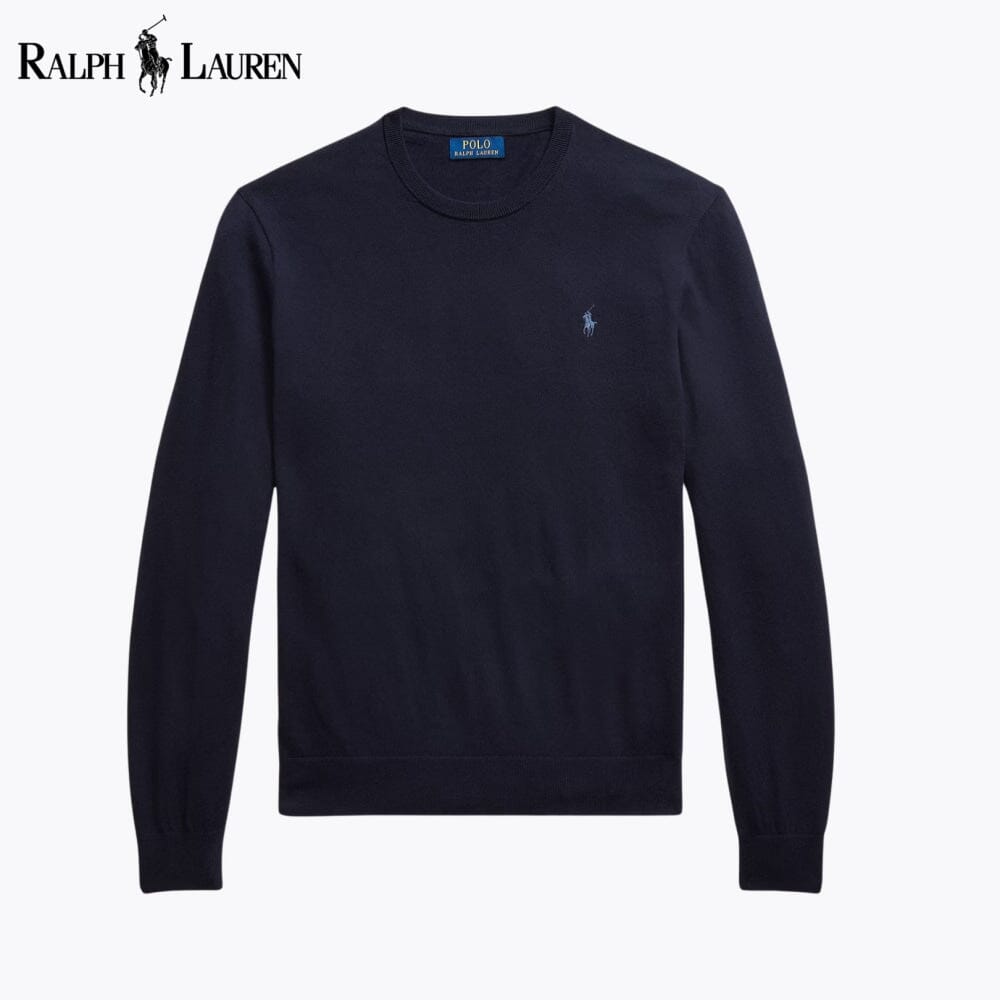 RL Cotton-Cashmere Crewneck Jumper - Imagem 1