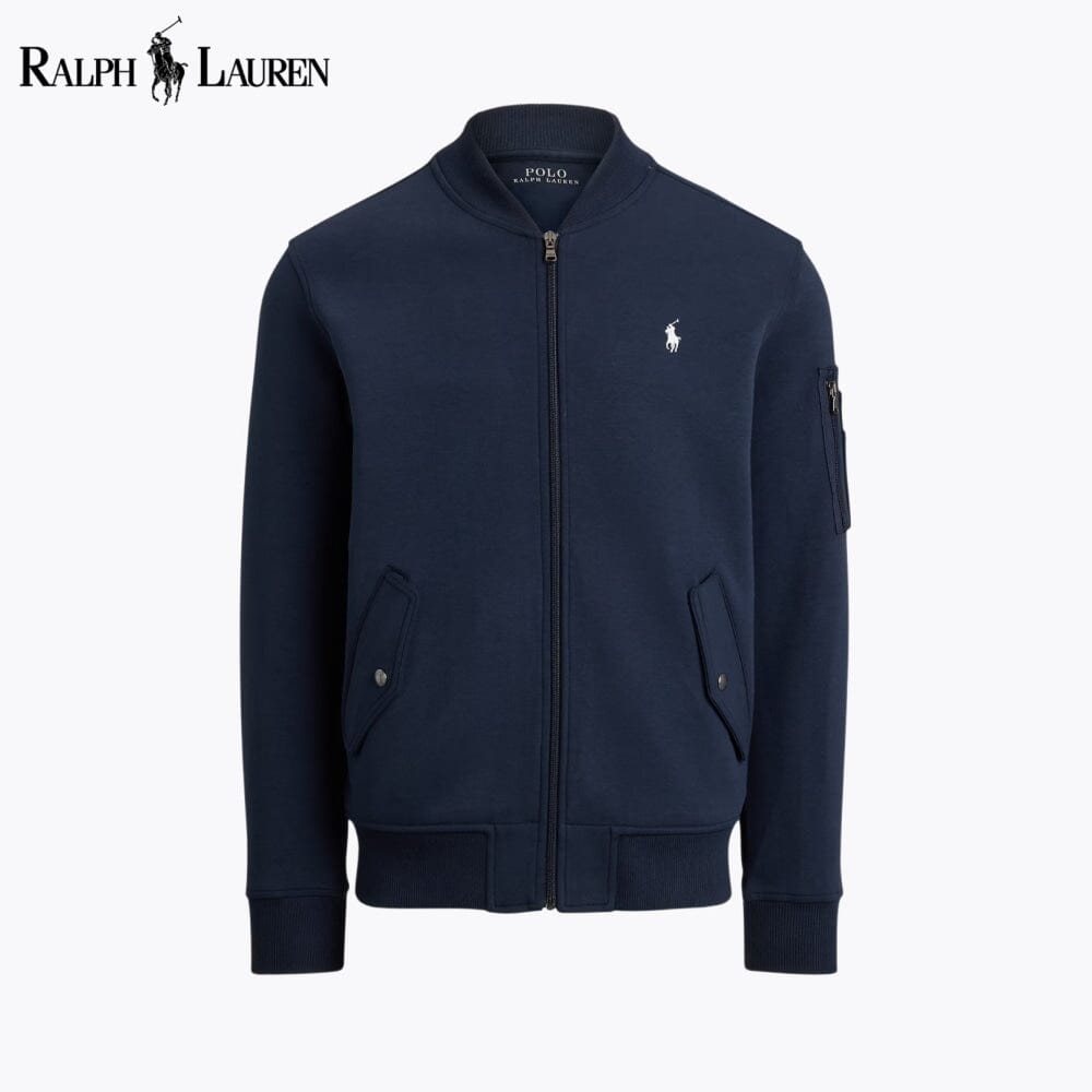 RL Double-Knit Bomber Jacket - Imagem 1