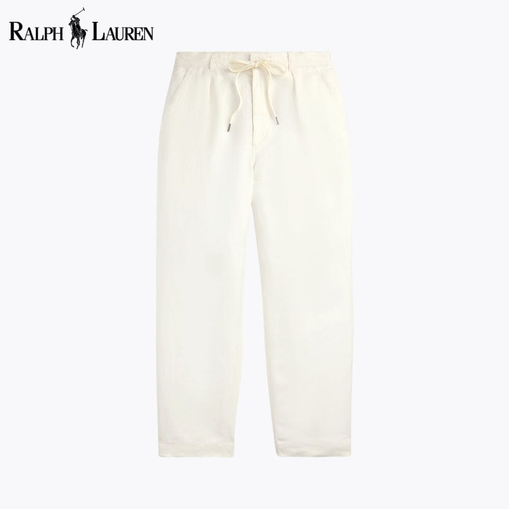 RL Lateef Relaxed Fit Pleated Linen Pant - Imagem 1