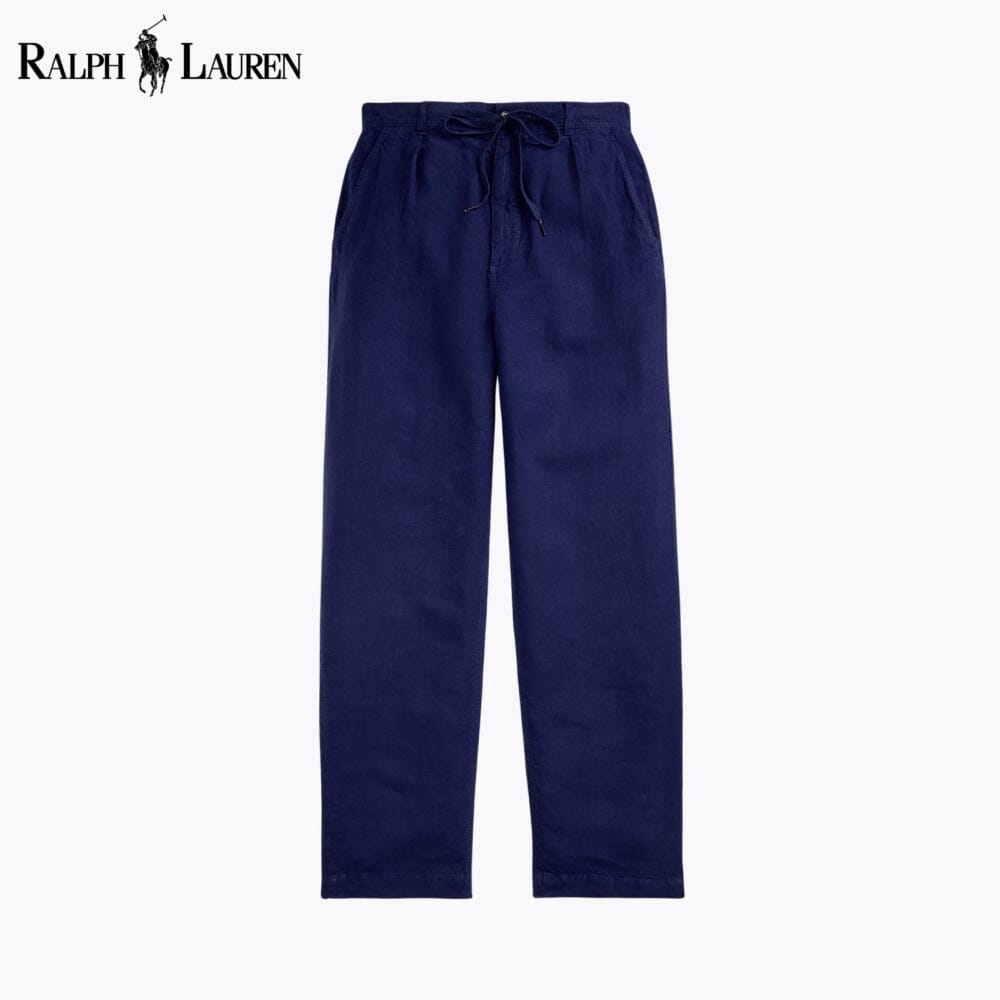 RL Lateef Relaxed Fit Pleated Linen Pant - Imagem 2