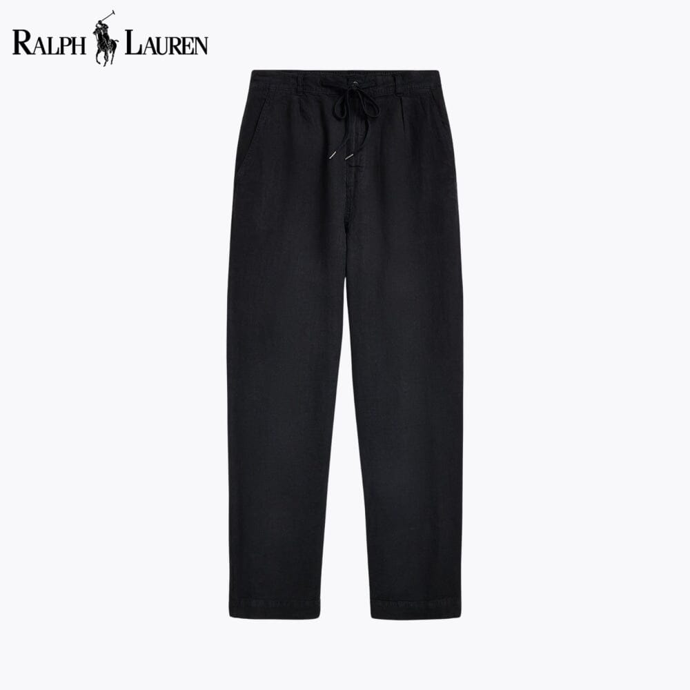 RL Lateef Relaxed Fit Pleated Linen Pant - Imagem 3
